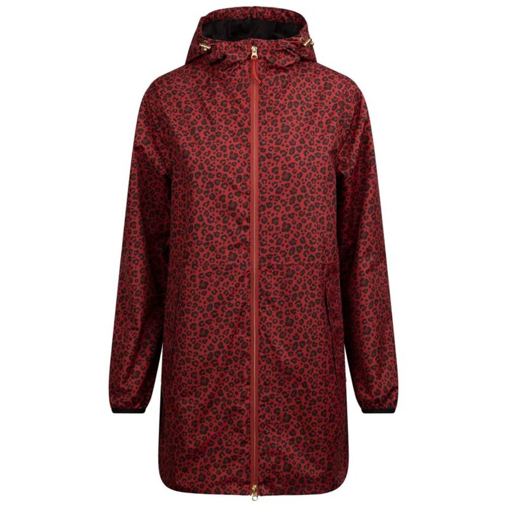Trespass Womens/Ladies Parched Waterproof Jacket / Burnt Sienna